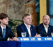 Ignas Vėgėlė, Ramūnas Karbauskis, Aurelijus Veryga