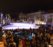 Kalėdi&scaron;kai pasipuo&scaron;ęs Vilnius