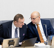 Vyriausybės programos tvirtinimas Seime