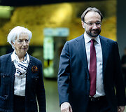 Christine Lagarde, Gediminas &Scaron;imkus