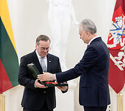 Borisas Pistorius, Gitanas Nausėda