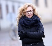 Monika Linkytė be makiažo