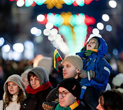 Lietuvos valstybės atkūrimo dienai paminėti simbolinių laužų ceremonija