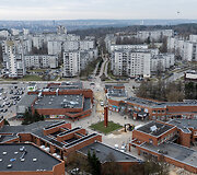 &Scaron;e&scaron;kinės centrinės aik&scaron;tės atnaujinimo darbai