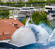 Gaisras Vilniaus planetariume