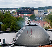Gaisras Vilniaus planetariume