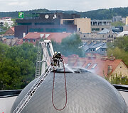 Gaisras Vilniaus planetariume