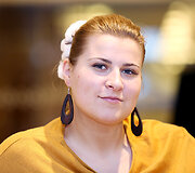 Erika Vitulskienė be makiažo