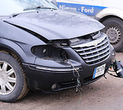 Gyčio Pa&scaron;kevičiaus automobilis po avarijos