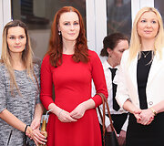 Vaida Butytė (centre)