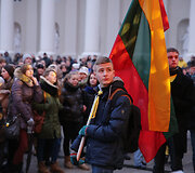  Koncerto &bdquo;Dainuoju Lietuvą kaip džiaugsmą&ldquo; akimirka