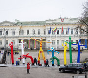 Instaliacija &ndash; bestuburių oro žmogeliukų parkas