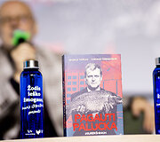Andriaus Tapino ir &Scaron;arūno Černiausko knygos &bdquo;Pagauti Palucką&ldquo; pristatymas