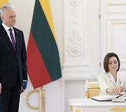 Gitanas Nausėda, Maja Sandu