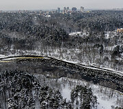 &Scaron;alčio sukaustytas Vilnius