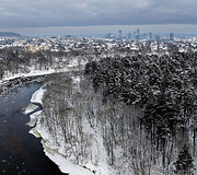 &Scaron;alčio sukaustytas Vilnius