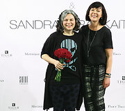 Sandra Straukaitė (kairėje)