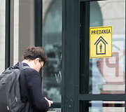 Vilnius oro pavojaus metu