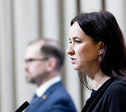 Inga Ruginienė, Robertas Kaunas