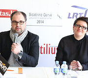 Artūras Povilaitis ir Jurga Klimaitė-Riebling