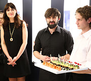 Donatas Dabrovolskas (centre)