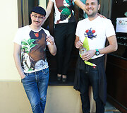 Aleksandras Pogrebnojus, Monika Dirsytė ir Jogaila Morkūnas