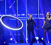 Rumunijos atstovai Paula Seling ir OVI