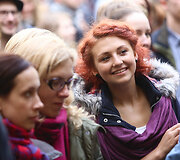 &bdquo;Liūdnų slibinų&ldquo; koncerto akimirka
