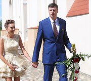 K&scaron;y&scaron;tofas Lavrinovičius ir Tatjana Lavrinovič