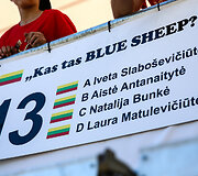 &bdquo;Kas tas Blue Sheep?&ldquo; treniruotė