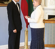 Edgaras Montvidas ir Dalia Grybauskaitė