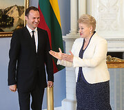 Edgaras Montvidas ir Dalia Grybauskaitė
