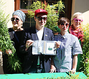 Jolanta Rimkutė, Aistis Mickevičius, Dovilė Džiarvutė ir Ieva &Scaron;eviakovaitė