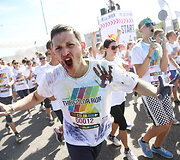 &bdquo;The Color Run Vilnius&ldquo; bėgimas