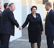 Loreta Gaužinienė ir &Scaron;arūnas Birutis