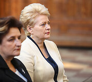 Dalia Grybauskaitė ir Loreta Graužinienė