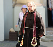 Atsisveikinimo su Donatu Banioniu akimirka