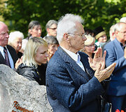 Atsisveikinimo su Donatu Banioniu akimirka