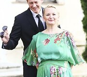 Rima Olberkytė-Stankus su vyru Žydrūnu