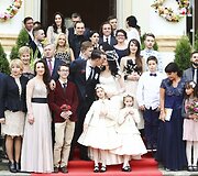 Viktorijos Jakučinskaitės ir Vitalijaus Jančenkovo vestuvių akimirka