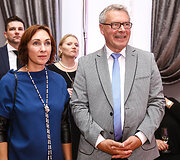 Rimantas Bagdzevičius su žmona Jurate
