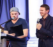 Laurynas &Scaron;arkinas ir Rolandas Kazlas
