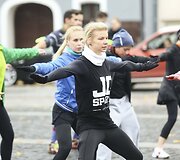 Treniruotės akimirka