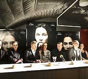 Spaudos konferencijos akimirka