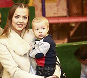 Vaida Skaisgirė su sūnum Atu