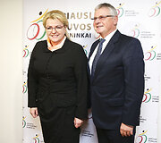 Algimanta Pabedinskienė ir Vytautas Kvietkauskas