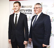 Apdovanojimų akimirka