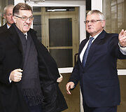 Algirdas Butkevičius ir Vytautas Kvietkauskas