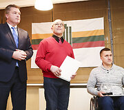 Apdovanojimų akimirka