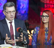 Algirdas Butkevičius ir Gintarė Valaitytė